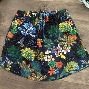 Loft floral skirt size M